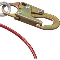 AS-21210-6 6' Cable Anchor with Snap Hook & O-Ring, Sling, Temporary Use Ottawa Fastener Supply