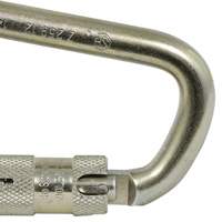 CP-03015-1 Zinc Plated Carabiner with 1" Gate Opening, Steel Ottawa Fastener Supply