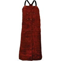 Tillman&reg; 3842 Cowhide Apron, Bib, 42" L, Brown Ottawa Fastener Supply