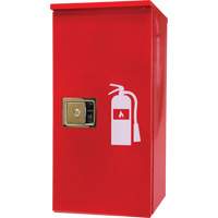 Heavy-Duty Outdoor Fire Extinguisher Cabinet, 14" W x 28" H x 10" D Ottawa Fastener Supply
