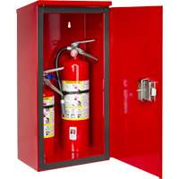 Heavy-Duty Outdoor Fire Extinguisher Cabinet, 14" W x 28" H x 10" D Ottawa Fastener Supply