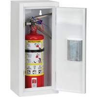 Indoor Fire Extinguisher Cabinet, 8" W x 18" H x 6" D Ottawa Fastener Supply