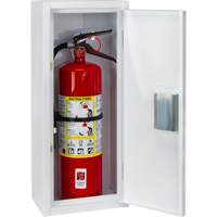 Indoor Fire Extinguisher Cabinet, 10" W x 24" H x 7" D Ottawa Fastener Supply