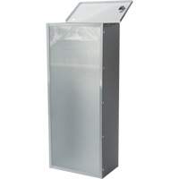 Light-Duty Fire Extinguisher Cabinet, 10" W x 24" H x 6" D Ottawa Fastener Supply