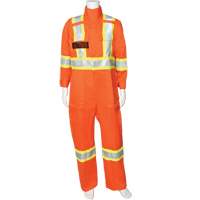 Firewall FR&reg; High-Visibility FR Coveralls, Size Small, High Visibility Orange, 9.2 cal/cm² Ottawa Fastener Supply