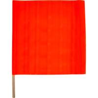 Traffic Safety Flag, Mesh, With Handle Ottawa Fastener Supply