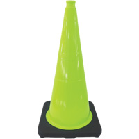Premium Traffic Cone, 18", Lime Green Ottawa Fastener Supply