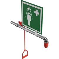 Douche de rinçage, Montage sur canalisation circulaire Ottawa Fastener Supply