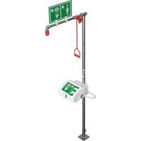 Douche combin&eacute;e avec cuvette ferm&eacute;e en ABS et entr&eacute;e inf&eacute;rieure, Socle Ottawa Fastener Supply