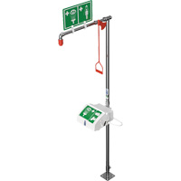 Douche combin&eacute;e avec cuvette ferm&eacute;e en ABS et entr&eacute;e inf&eacute;rieure, Socle Ottawa Fastener Supply