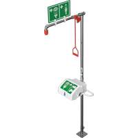 Douche combin&eacute;e avec cuvette ferm&eacute;e en ABS et entr&eacute;e sup&eacute;rieure, Socle Ottawa Fastener Supply