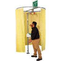 Pipe Mounted Safety Shower Modesty Curtain Ottawa Fastener Supply