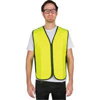 Evaporative Cooling Vest, Medium, High Visibility Lime-Yellow Ottawa Fastener Supply