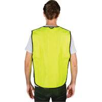 Evaporative Cooling Vest, Medium, High Visibility Lime-Yellow Ottawa Fastener Supply