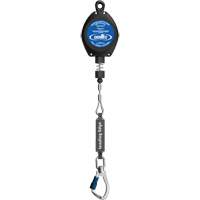 Self-Retracting Lifeline, 20', Galvanized Steel, Swivel Ottawa Fastener Supply