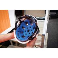 BOLT Safety Helmet Cooling Liner, Blue Ottawa Fastener Supply