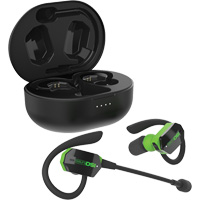 &eacute;couteurs Bluetooth UltraComm Aware noir & vert Ottawa Fastener Supply