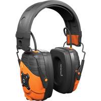 Safety Orange Link 2.0 Bluetooth Earmuffs, Headband Style, 25 dB Ottawa Fastener Supply