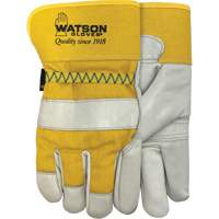 Gants doubl&eacute;s combin&eacute;s en cuir 94003i , Grand, Paume en Cuir fleur de vache, Molleton Ottawa Fastener Supply