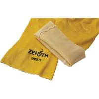 Rough-Finish Chemical-Resistant Gloves, Size 9, 12" L, PVC, Interlock Inner Lining, 47-mil Ottawa Fastener Supply