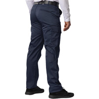 Big Flex Cargo Pants, Poly-Cotton/Spandex, Navy Blue, Size 46, 30 Inseam Ottawa Fastener Supply
