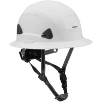 Fibre Metal Climbing Style Helmet with Full Brim, Meets CSA Type 2, Ratchet Suspension, Non-Vented Ottawa Fastener Supply