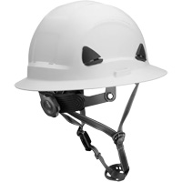 Fibre Metal Climbing Style Helmet with Full Brim, Meets CSA Type 2, Ratchet Suspension, Non-Vented Ottawa Fastener Supply