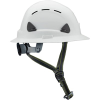 Fibre Metal Climbing Style Helmet with Full Brim, Meets CSA Type 2, Ratchet Suspension, Vented Ottawa Fastener Supply
