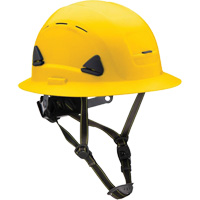 Fibre Metal Climbing Style Helmet with Full Brim, Meets CSA Type 2, Ratchet Suspension, Vented Ottawa Fastener Supply