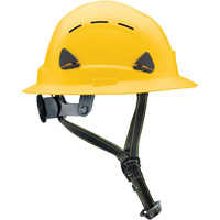 Fibre Metal Climbing Style Helmet with Full Brim, Meets CSA Type 2, Ratchet Suspension, Vented Ottawa Fastener Supply