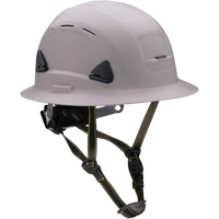 Fibre Metal Climbing Style Helmet with Full Brim, Meets CSA Type 2, Ratchet Suspension, Vented Ottawa Fastener Supply