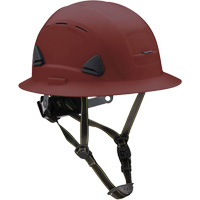 Fibre Metal Climbing Style Helmet with Full Brim, Meets CSA Type 2, Ratchet Suspension, Vented Ottawa Fastener Supply