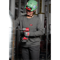 T-shirt &agrave; manches longues avec poches GRIDIRON, Femmes, T-petit, Bleu Ottawa Fastener Supply