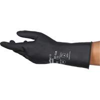 Gants r&eacute;sistants aux produits chimiques AlphaTec 87-118, Taille Petit/7, 12,6" lo, Latex de caoutchouc, Doublure en Coton, 31-mil Ottawa Fastener Supply