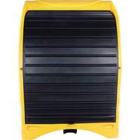 4-Drum Hard Cover Spill Pallet, 68.11" L x 61.61" W x 83.07" H, 1433 lbs. Load Capacity Ottawa Fastener Supply