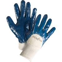Medium-Weight Interlock Lined Gloves, 9/Large, Nitrile Coating, Cotton Shell Ottawa Fastener Supply