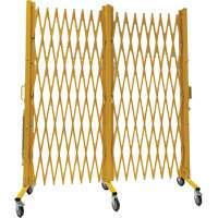 Expandable Barrier, 84" H x 20' L, Yellow Ottawa Fastener Supply