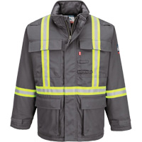 Bizflame&reg; 88/12 Insulated Winter Parka, Grey, Small Ottawa Fastener Supply
