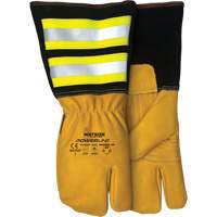 Powerline One-Finger Water-Resistant Mitt, Leather, Medium Ottawa Fastener Supply