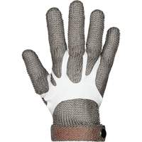 MMG Food Safe Metal Chainmail Gloves, Size 2X-Small, Stainless Steel Shell, ASTM ANSI Level A9 Ottawa Fastener Supply