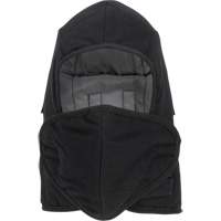 Pioneer 766A Flame-Resistant Quilted Hard Hat Liner with Detachable Mouthpiece, Black/Grey, Cotton/FR-Tech&reg;/Modacrylic/Nylon Ottawa Fastener Supply