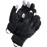X-Site&reg; Impact Trigger Finger Gloves, Suede Palm, Size X-Small Ottawa Fastener Supply