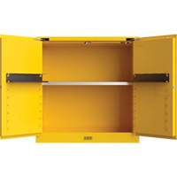 Utili-Guard+ Flammable Safety Cabinet, 30 gal., 1 Door, 43" W x 44" H x 22" D Ottawa Fastener Supply