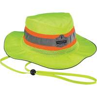 GloWear 8935 Ranger Sun Hat, Small/Medium, High Visibility Lime-Yellow, Polyester Ottawa Fastener Supply