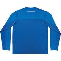 Chill-Its 6689 Cooling Long Sleeve Sun Shirt with UV Protection, Blue, Small Ottawa Fastener Supply