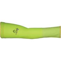 Max Cut Resistant Sleeves - Small, TenActiv, 12", ASTM ANSI Level A9, High Visibility Lime Ottawa Fastener Supply