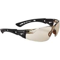 Rush+ BSSI Safety Glasses, Brown/Copper Lens, Anti-Fog/Anti-Scratch, ANSI Z87+ Ottawa Fastener Supply