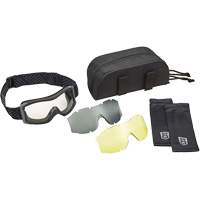 X1000 Ballistic Protection Goggles Kit, Amber/Clear Lens, Anti-Fog/Anti-Scratch, Direct Vent Ottawa Fastener Supply
