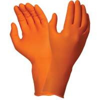 TOUCHNTUFF 93-800 Disposable Gloves, 6.5/7, Latex/Neoprene/Nitrile, 23.6-mil, Powder-Free, Orange Ottawa Fastener Supply
