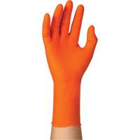 TOUCHNTUFF 93-800 Disposable Gloves, 6.5/7, Latex/Neoprene/Nitrile, 23.6-mil, Powder-Free, Orange Ottawa Fastener Supply